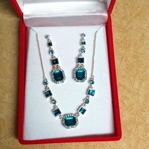 Earrings and Necklace